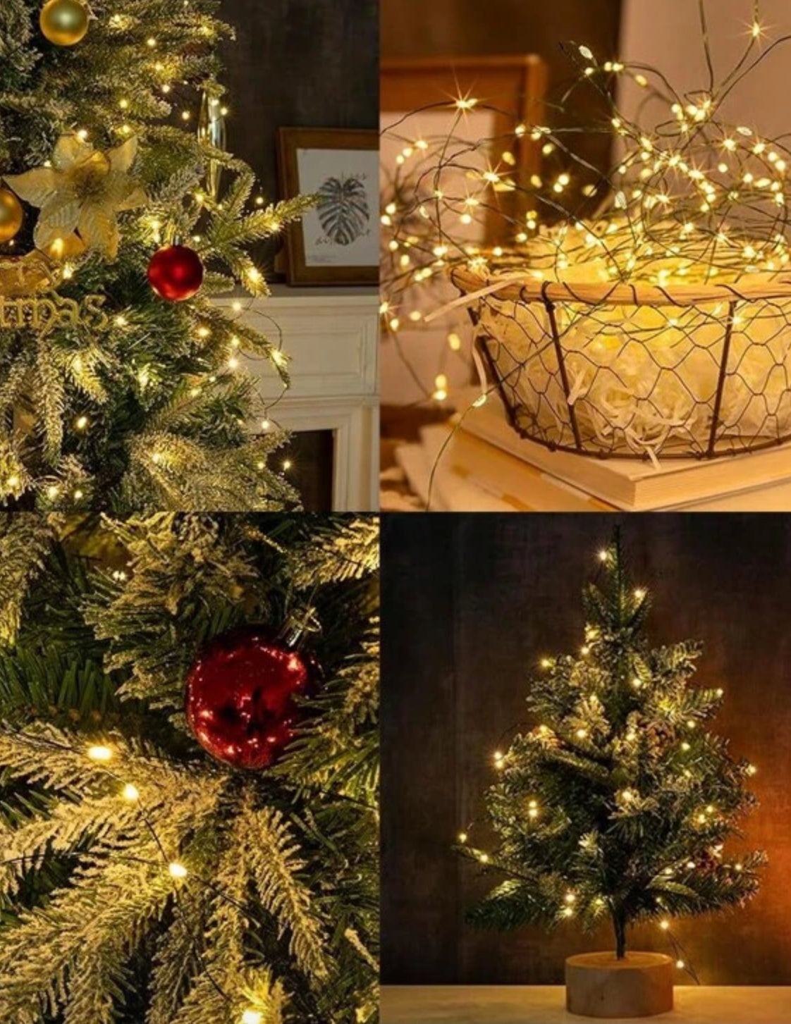 Christmas tree decoration light