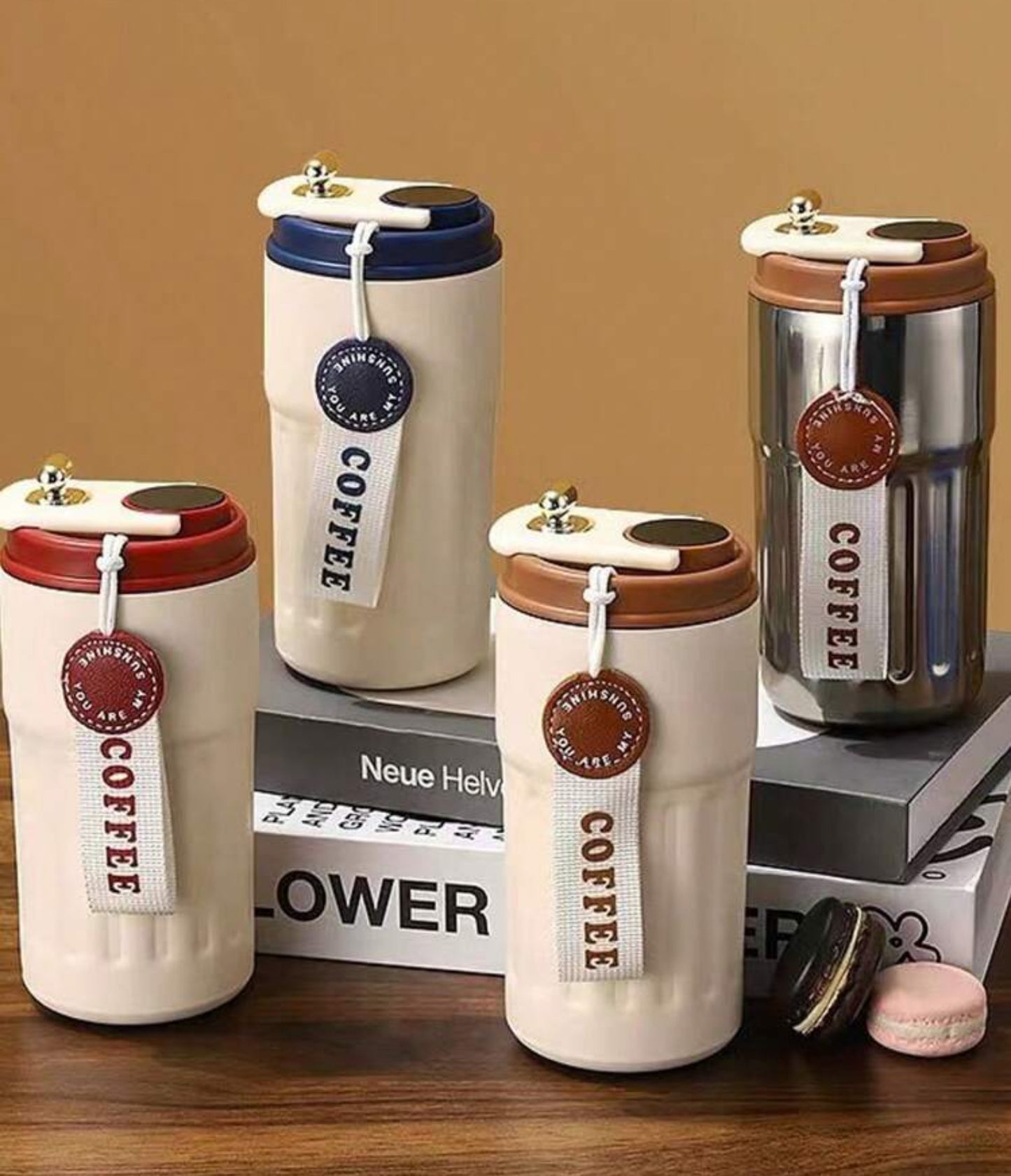 Coffee freedom l stainless steal cup