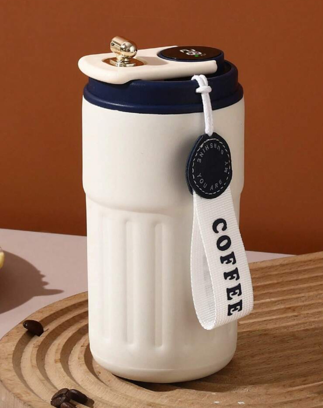 Coffee freedom l stainless steal cup