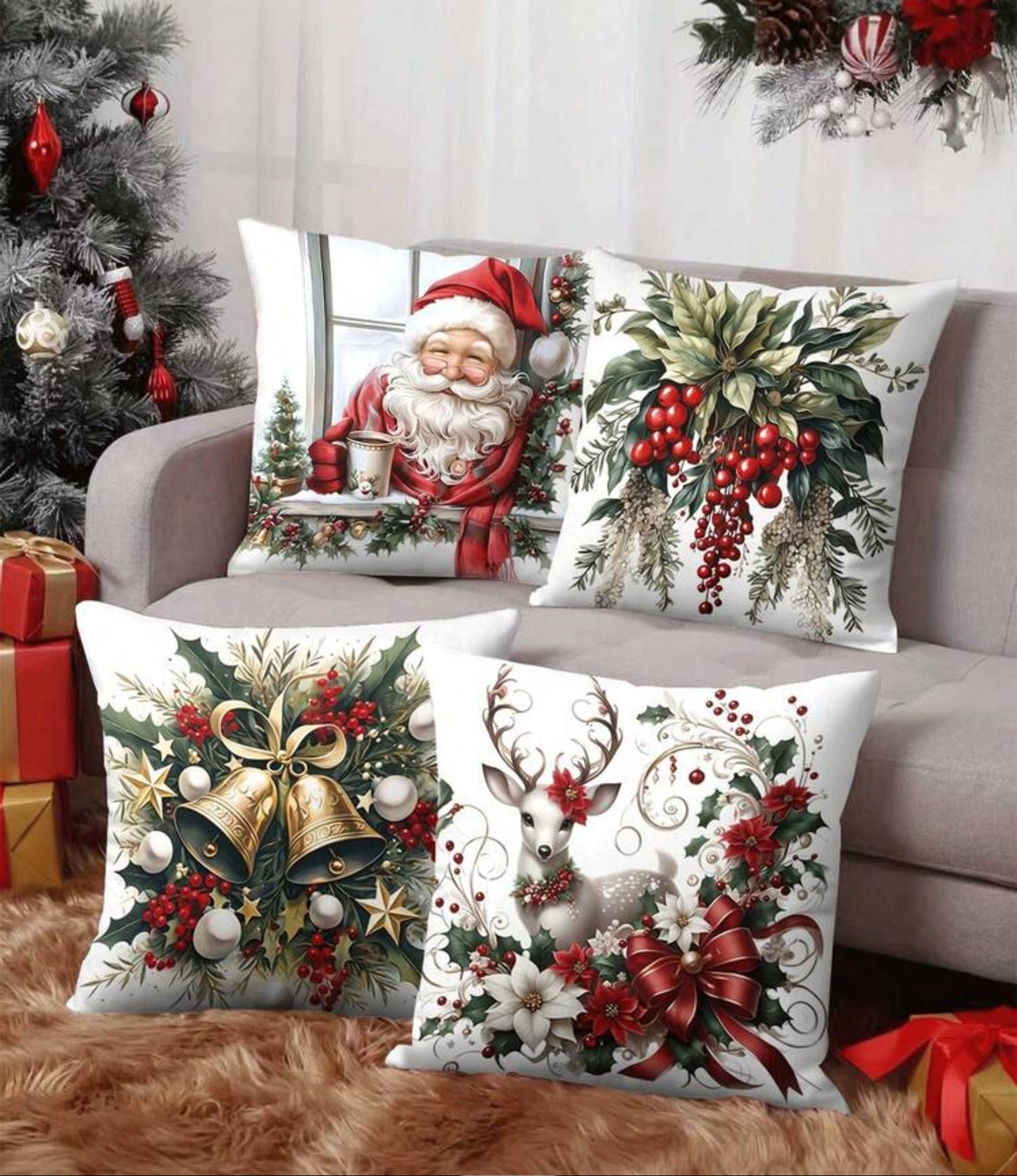 Christmas Decoration pillow Cover
